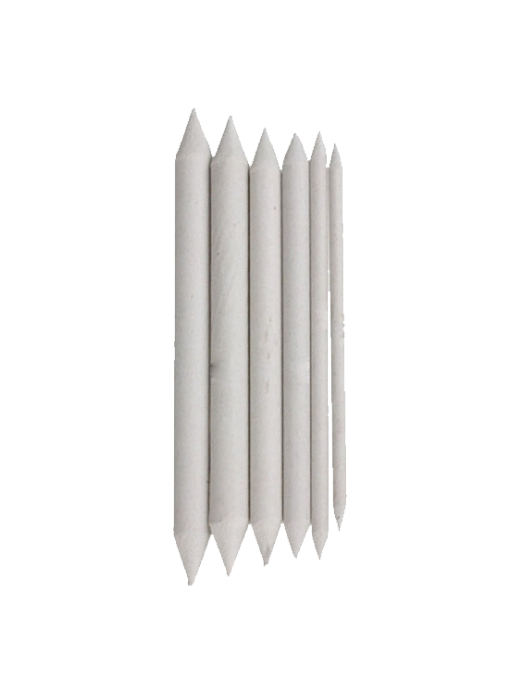 Solid Double-Ended Pointed Blending Stumps Made with Soft Gray Paper Easily Sharpened or Sanded Creative Mark Blending Stumps Size 4-12 Count 