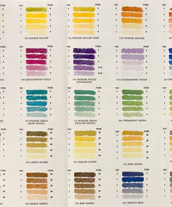 Color Chart  Color chart, Pastel pencils, Soft pastel