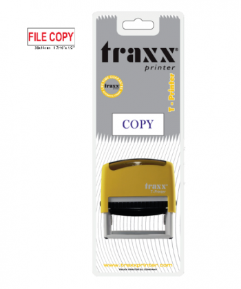 Traxx Printer Ready To Use Text Stamps