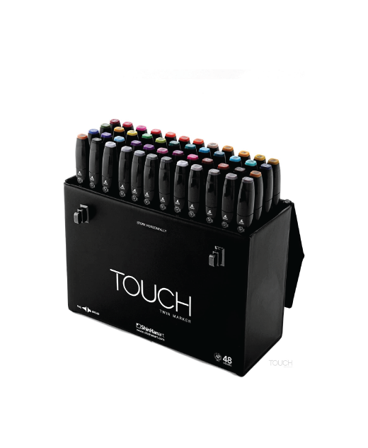 Touch Twin Tip Marker Set 48 Colors • CITY STATIONERY GROUP SAL