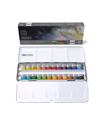 Winsor & Newton Professional Watercolor Set 24 Colors