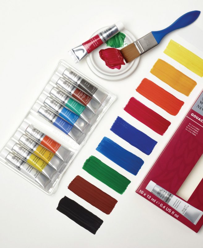 Winsor & Newton Gouache Paint 10 x 12ml Tube Set • CITY STATIONERY GROUP SAL