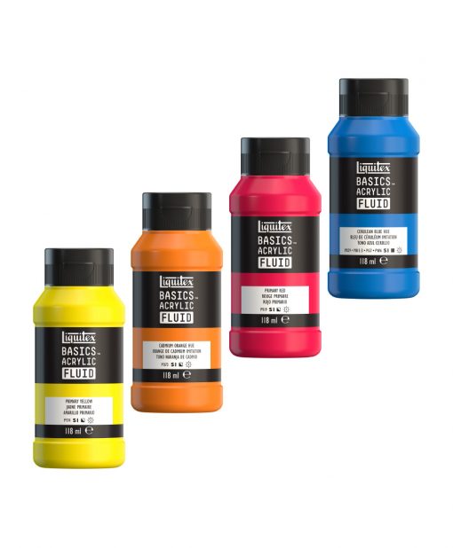 Liquitex Basics FLUID Acrylics 118ml