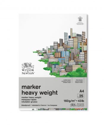 Winsor & Newton Heavyweight Marker Pad Bleedproof  160gsm
