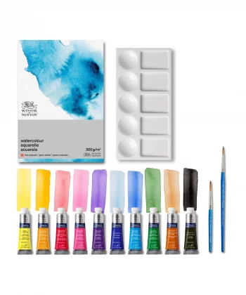Winsor & Newton Cotman Watercolor Essentials 14 Piece Gift Set