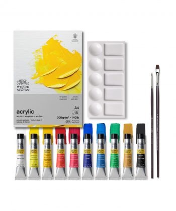 Winsor & Newton Galeria Acrylic Essentials 14 Piece Gift Set