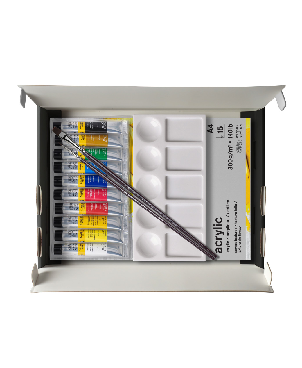 Winsor & Newton Galeria Acrylic Essentials 14 Piece Gift Set - Image 3