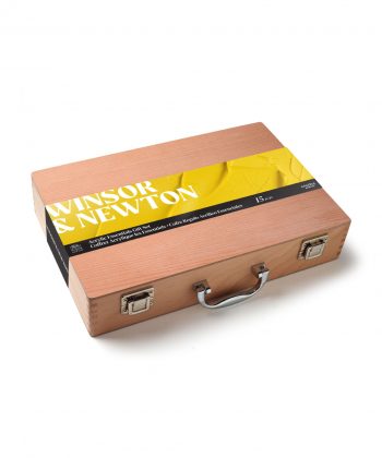 Alternative view of Winsor & Newton Galeria Acrylic Essentials Wooden Box 15 Piece Gift Set
