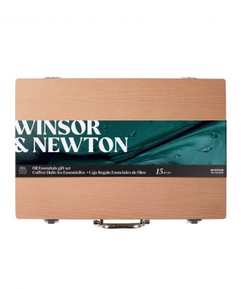 Alternative view of Winsor & Newton Winton Oil Color Essentials Wooden Box 15 Piece Gift Set