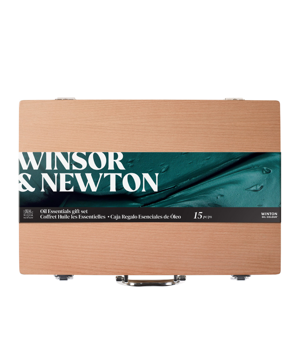 Winsor & Newton Winton Oil Color Essentials Wooden Box 15 Piece Gift Set - Image 2