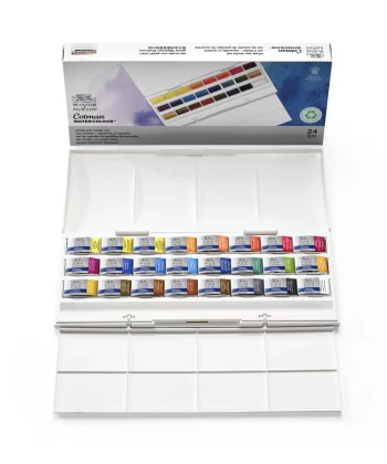 Winsor & Newton Cotman 24 Whole Pan Studio Set